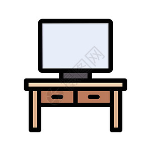 屏幕技术电影监视器展示电视娱乐桌子视频家具广播图片