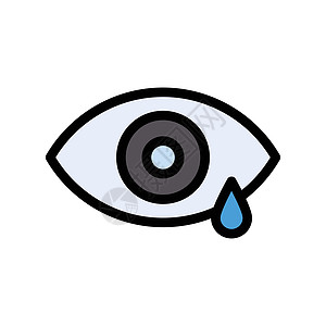 眼 目眼睛标识蓝色感染雨滴液体创造力泪滴援助水滴图片