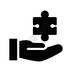 拼谜商业挑战拼图团队玩具插图标签闲暇标识战略图片