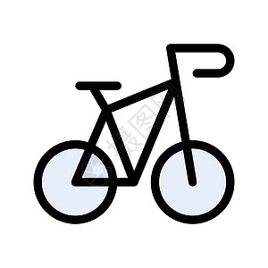 自行车艺术运动旅行头盔运输车轮插图黑色标识图片