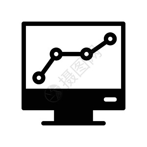 图表图数据统计网络电脑技术电子插图监视器展示笔记本图片