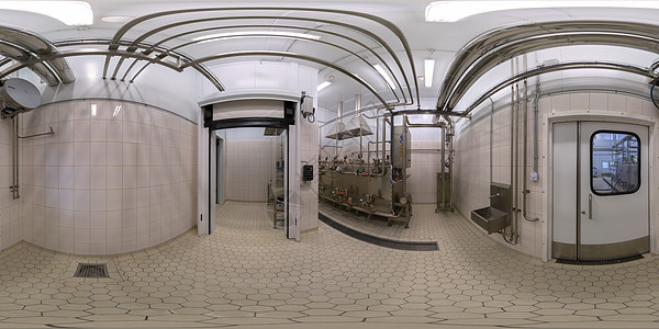 2013年2月11日 俄罗斯联邦TULA 食品工厂实验室内方形预测球形全景冰淇淋瓷砖化学品投影照片食物社论地面家具房间图片