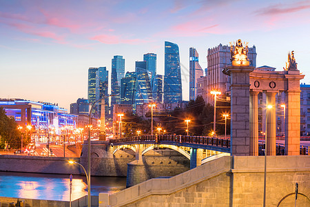 俄罗斯莫斯科市上天线商业区首都市中心景观摩天大楼城市纪念碑办公室建筑太阳旅游图片