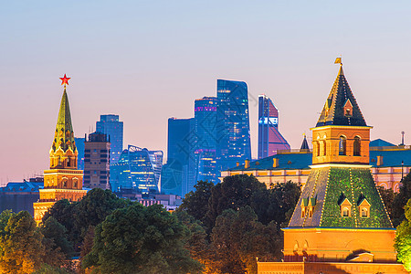 俄罗斯莫斯科克里姆林宫宫景象天空纪念碑圆顶城市历史红色建筑旅游历史性建筑学图片