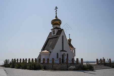 Olenevka村Tarkhankut国家自然公园银行圣尼可拉斯教堂 Olenevka村图片