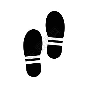 调查鞋类侦探按钮痕迹黑色脚步鞋印邮票案件打印图片