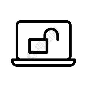 访问钥匙锁孔密码插图白色电脑挂锁隐私笔记本互联网图片