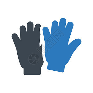 手掌材料家庭宽度白色手指工业花园工具安全插图背景图片