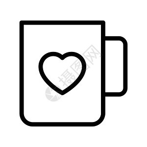 茶蒸汽早餐杯子微笑咖啡店食物艺术咖啡插图香气背景图片