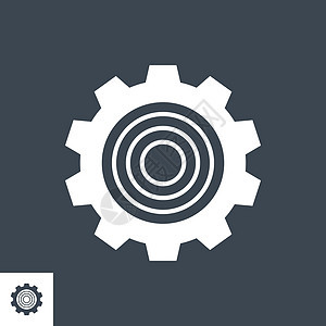 Glyph 图标车轮界面机器身份进步金属工程服务框架艺术图片