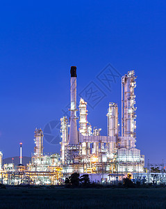 石油化工工厂 炼油厂化学品桅杆技术力量引擎工程设施资源机器场地背景图片