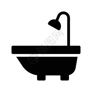 淋浴龙头浴缸插图管道单元制品盥洗浴室脸盆网络图片