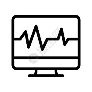 打医院机器药品心电图仪心脏有氧运动插图技术心脏病学图片