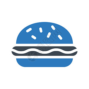 快速快食食品午餐芝麻插图小吃汉堡包子芝士面包黑色食物图片