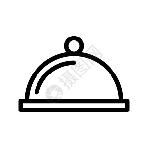 粮食食品商业厨师美食用餐菜单碟盖服务员白色服务酒店图片