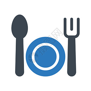 酒店盘子厨房午餐食物用餐餐具勺子晚餐用具菜单背景图片