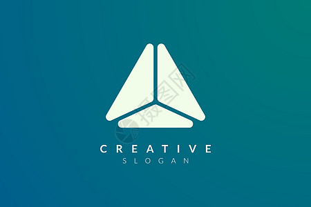 圆形角三角形的矢量设计商业标识玩家蓝色白色按钮视频创造力材料音乐图片