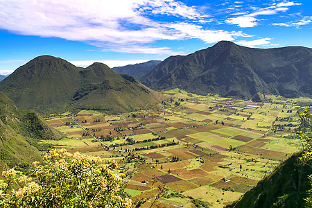 厄瓜多尔安第斯厄瓜多尔 山丘和山谷地貌景观土地顶峰地球科学环境山脉环球生态旅行场地多样性图片