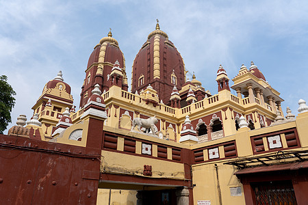 印度德里拉克米尼纳拉神庙旅游雕像地标圆顶宗教旅行观光寺庙游客吸引力图片