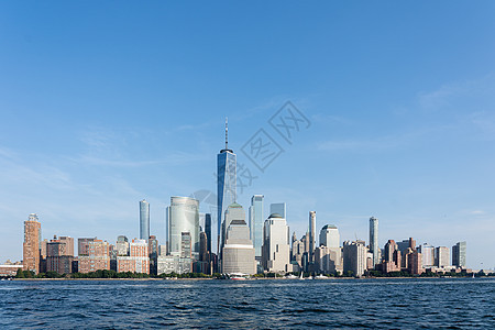 美国纽约市下曼哈顿天线太阳旅游摩天大楼建筑景观城市旅行商业市中心建筑学图片