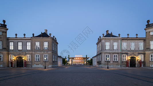 哥本哈根宫和歌剧院建筑房子旅行纪念碑女王王国历史性国王传统建筑学图片