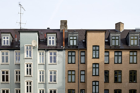 丹麦哥本哈根的住宅 住房 丹麦哥本哈根图片