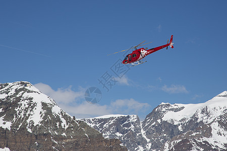 瑞士山地直升机图片