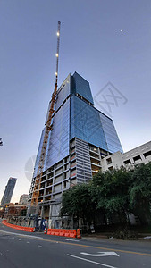 夏洛特北卡罗利纳天线新建筑公寓景观数控摩天大楼市中心办公室青色天际建筑学建筑物图片