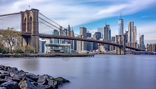 New York 纽约市天线曼哈顿全景视图城市办公室蓝色地标市中心公寓帝国建筑景观中心图片