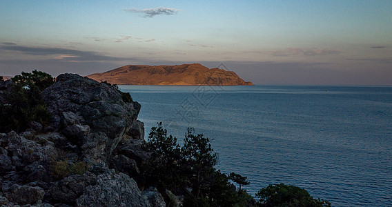 克里米亚半岛的景观半岛海滩蓝色荒野假期天空悬崖旅游地平线海岸图片