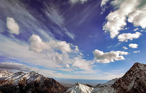 冬雪中的赛昂山 山的本质是说海岸石头自然公园丘陵旅游荒野蓝色顶峰全景岩石图片