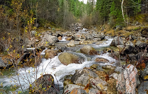 山河 石块和山河水 据说是山地树木环境溪流旅游公园巨石荒野岩石全景植物图片