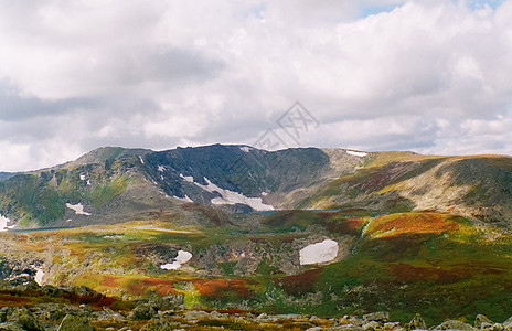 春天自然是阿尔泰 山上融雪太阳程序丘陵顶峰风景晴天山谷草地屏幕山坡图片