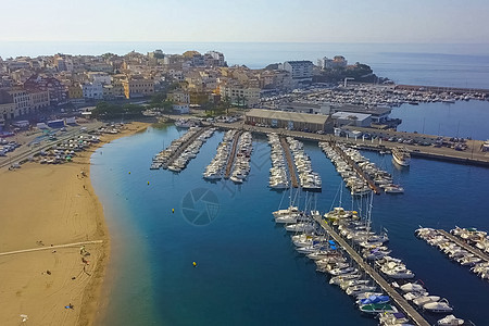 西班牙的地中海海岸 西班牙的海边法院海洋假期天线风景全景悬崖堡垒孩子天空海岸图片