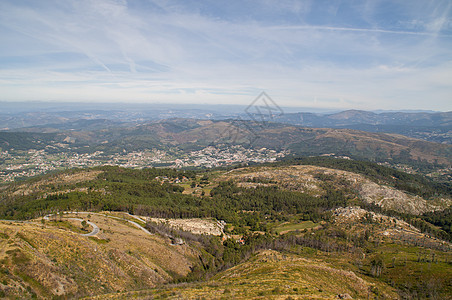葡萄牙阿罗卡市的景象石头冒险风景天空农村植被晴天公园蓝色旅游图片