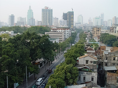 香港古老的房屋 街头古老的房屋胡同住宅高跷文化旅游建筑旅行观光历史性地标图片