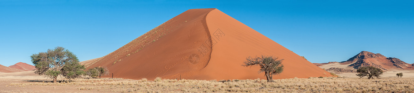 塞斯里姆与索苏苏夫莱之间的全景光丘景观旅行晴天乡村阳光地区骆驼刺沙丘风景旅游农村图片