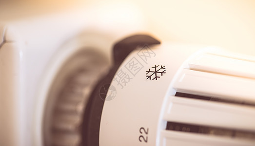 热器上暖气调节器 闭合画面 加热成本装置气体能源灯丝节能季节加热器电气温暖养护图片