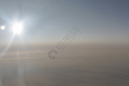 飞机机翼的视图飞行窗户引擎日出摄影客机运输航空速度天空图片