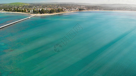 澳大利亚格拉尼特岛 澳大利亚 在美丽的清晨对海岸线的空中观察支撑假期胜利者海滩花岗岩蓝色海岸小路旅游海洋图片