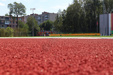 stadiu 跑步机的质地学校课程跑步数字训练场地竞赛运动橡皮地面图片