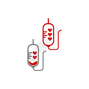 血液标志图标设计矢量它制作图案脉冲援助插图诊所生活健康卡通片液体输血医疗图片
