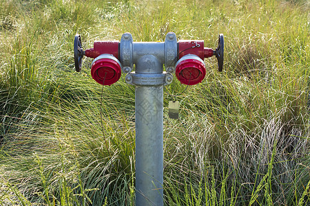 澳大利亚区域工业消防水合物户外的工业消防栓消防队员安全抑制剂火鸡红色绿色管道供水防火灰色图片
