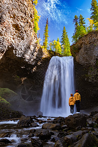 Wells Gray 不列颠哥伦比亚省加拿大 Cariboo 山在加拿大不列颠哥伦比亚省克利尔沃特镇附近的省立公园的 Murtl图片