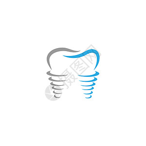 牙科标志图标模板矢量插图设计牙刷临床药品微笑医院诊所互联网牙医血液学皮肤科图片