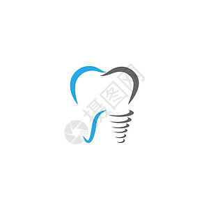 牙科标志图标模板矢量插图设计标识药品诊所医院医生皮肤科临床牙刷牙膏牙医图片