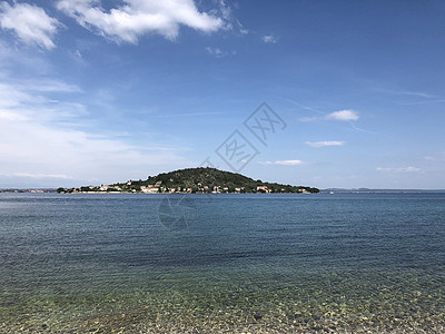 岛海岸假期旅行天空海洋风景旅游全景图片