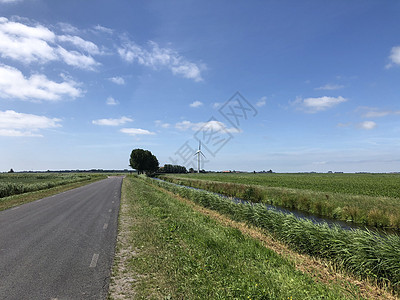 Friesland农村公路路图片