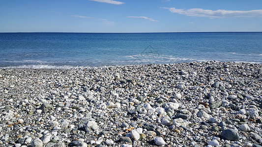 韦利卡海滩天空海洋蓝色图片