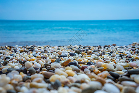 海景 叶夫帕托利亚附近的小海滩图片